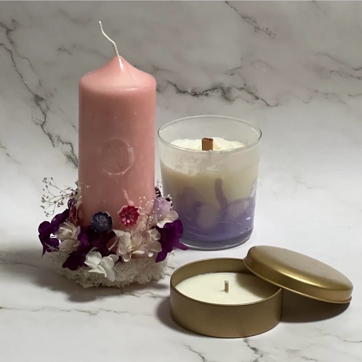 5:アロマキャンドル *ACAベースコース