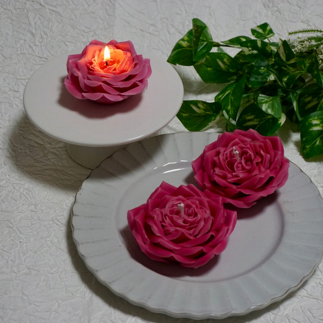 FlowerCandle:ラブラビリンス(バラ)