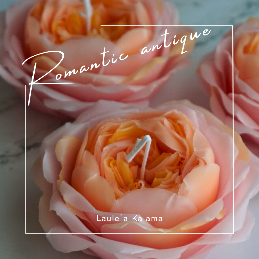 FlowerCandle:ロマンティックアンティーク(バラ)