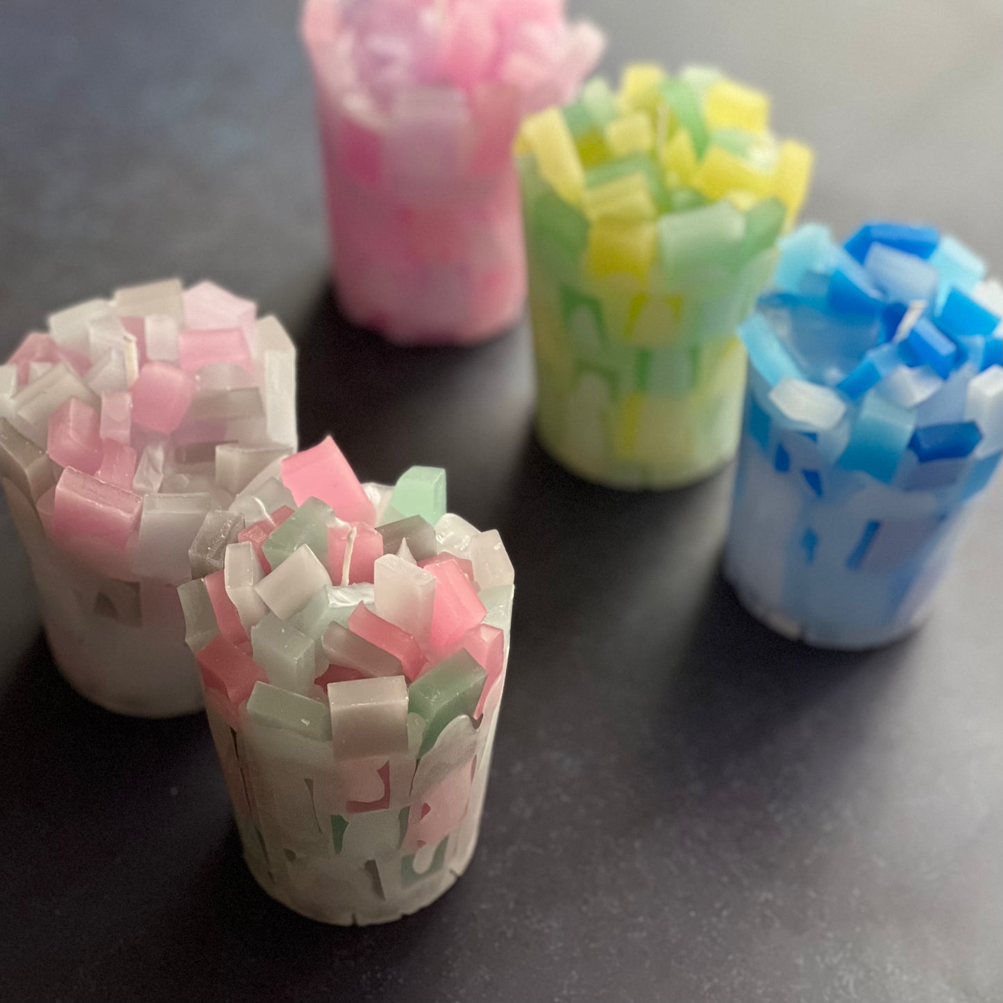 モザイクキャンドル制作キット ※作り方レシピ付