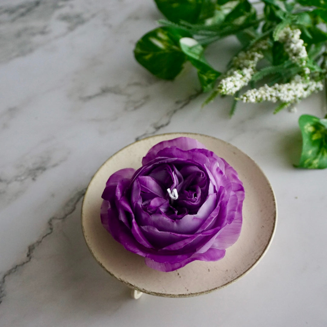 FlowerCandle：イヴピアジェ（バラ）