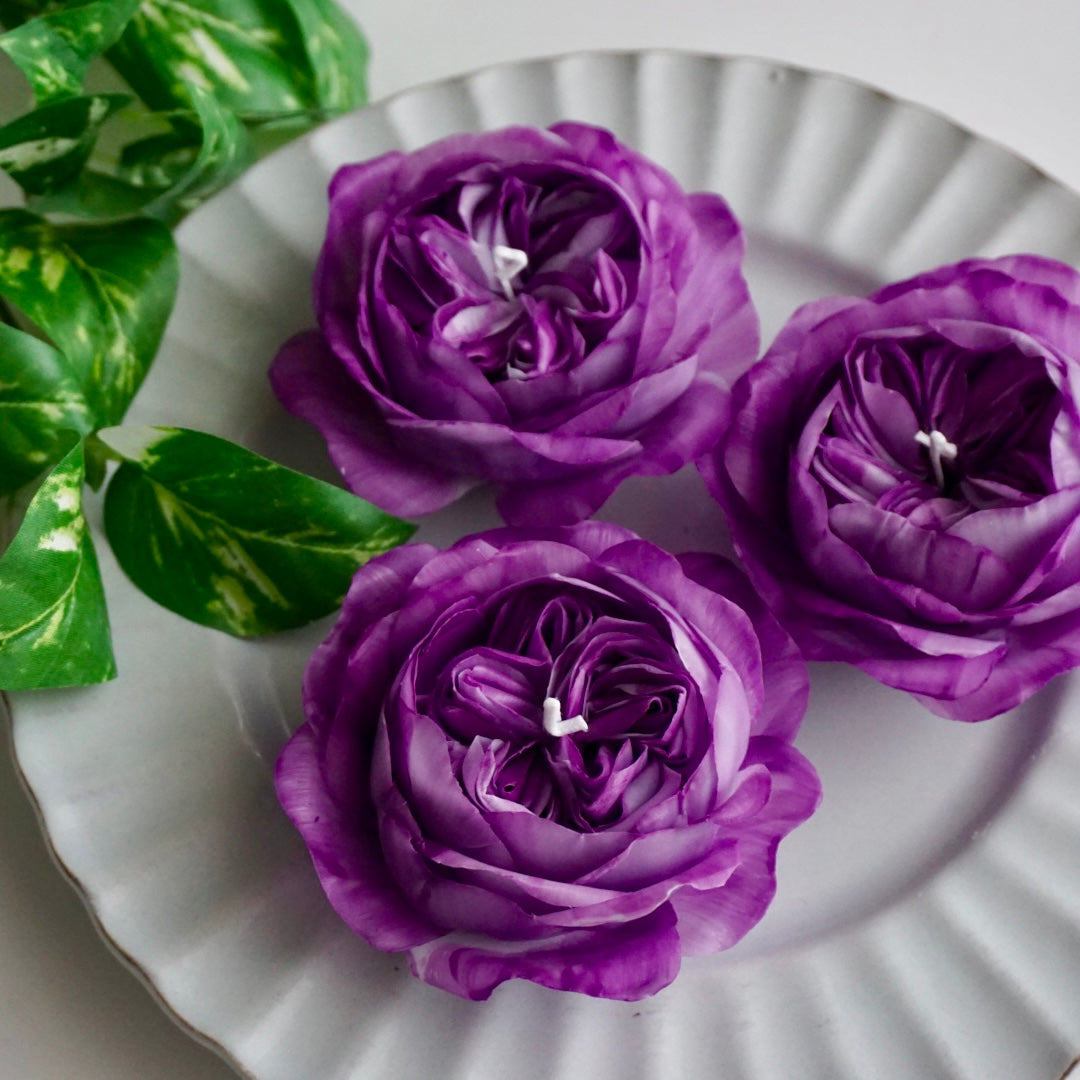 FlowerCandle：イヴピアジェ（バラ）