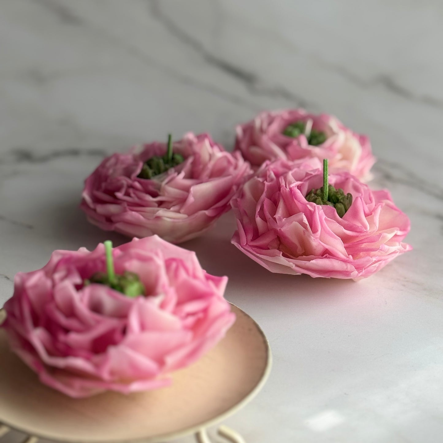 FlowerCandle：スプラッシュアイ（バラ）