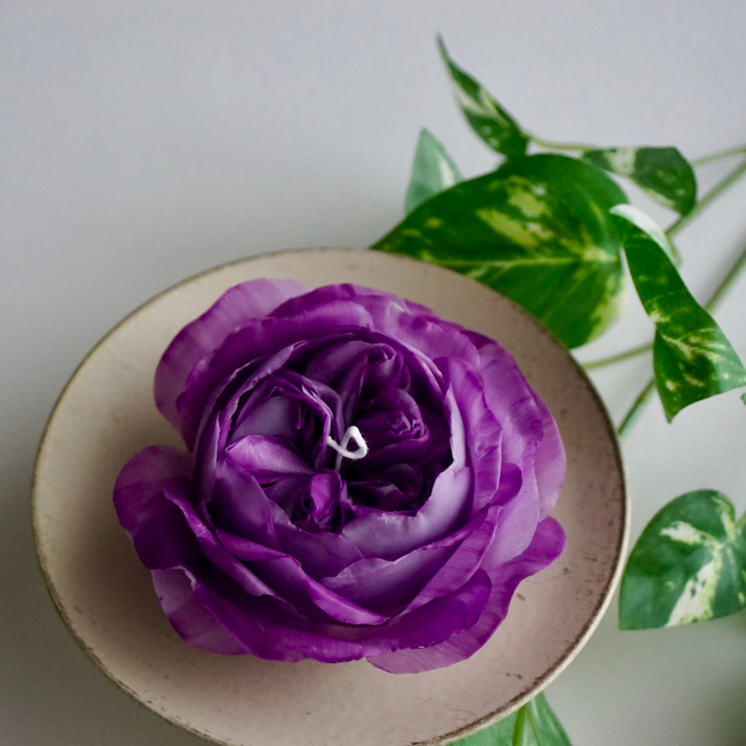 FlowerCandle：イヴピアジェ（バラ）