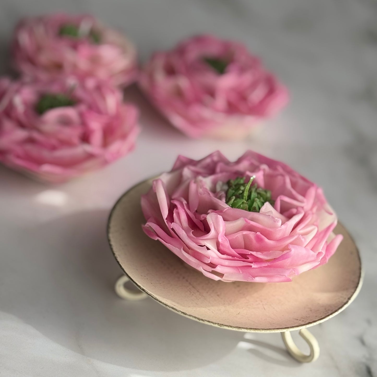 FlowerCandle：スプラッシュアイ（バラ）