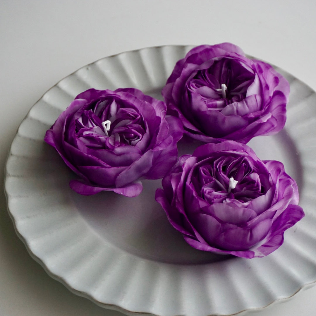 FlowerCandle：イヴピアジェ（バラ）