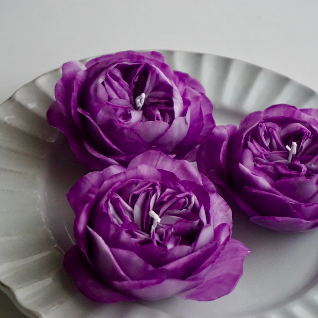 FlowerCandle：イヴピアジェ（バラ）