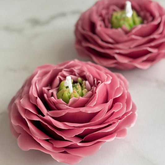 FlowerCandle：ヴァーズ（バラ）