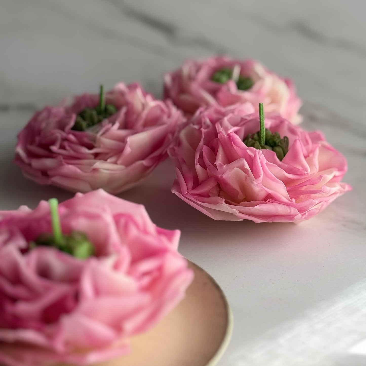 FlowerCandle：スプラッシュアイ（バラ）