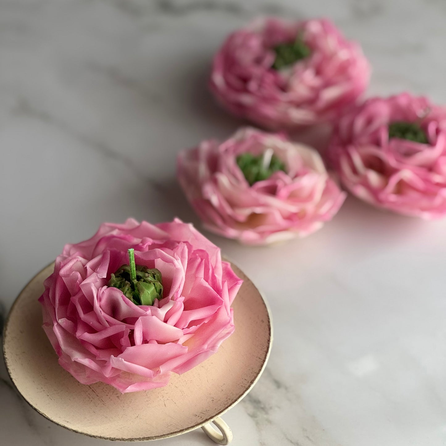 FlowerCandle：スプラッシュアイ（バラ）